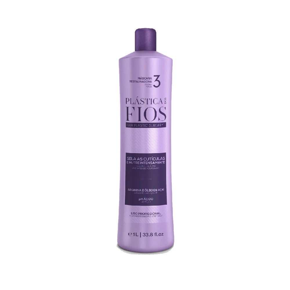 Plastica Dos Fios Repair Mask/Conditioner 1L / 33 fl oz