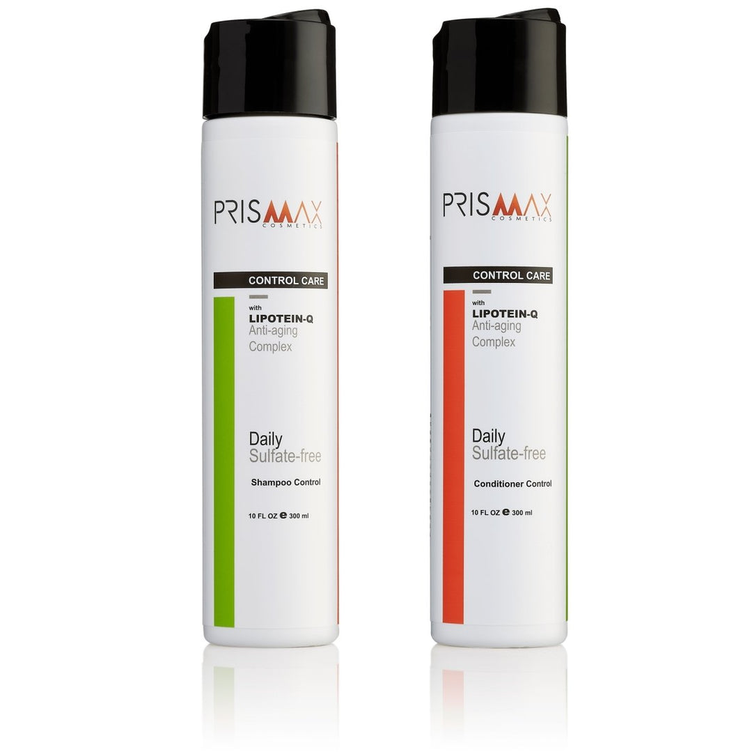Prismax Control Shampoo and Conditioner Set - 10oz - Prismax Cosmetics