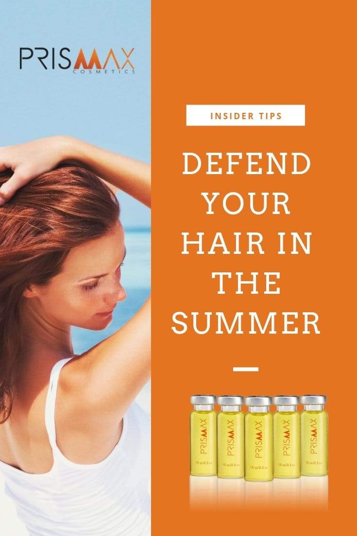 How To Defend Your Hair In The Summer Months - Insider Tips - Prismax Cosmetics