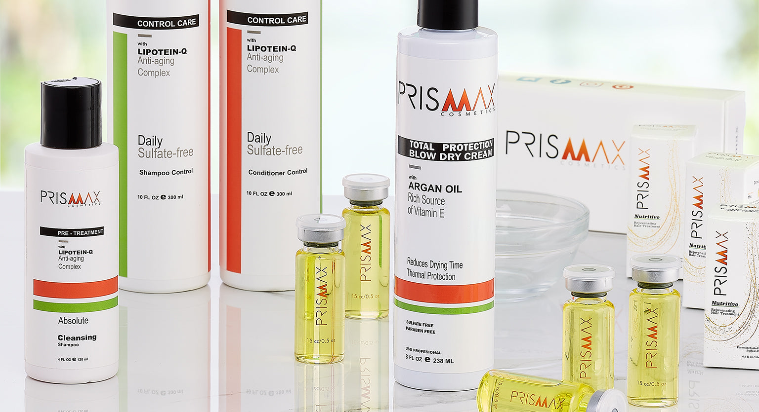 All Prismax Products Our Line of Prismax Haircare Products Prismax