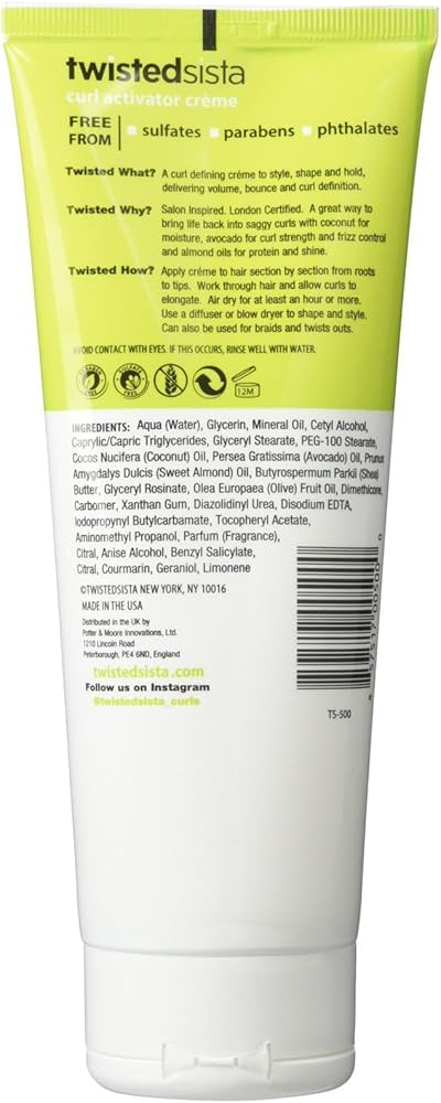 Twisted Sista Curl Activator Crème