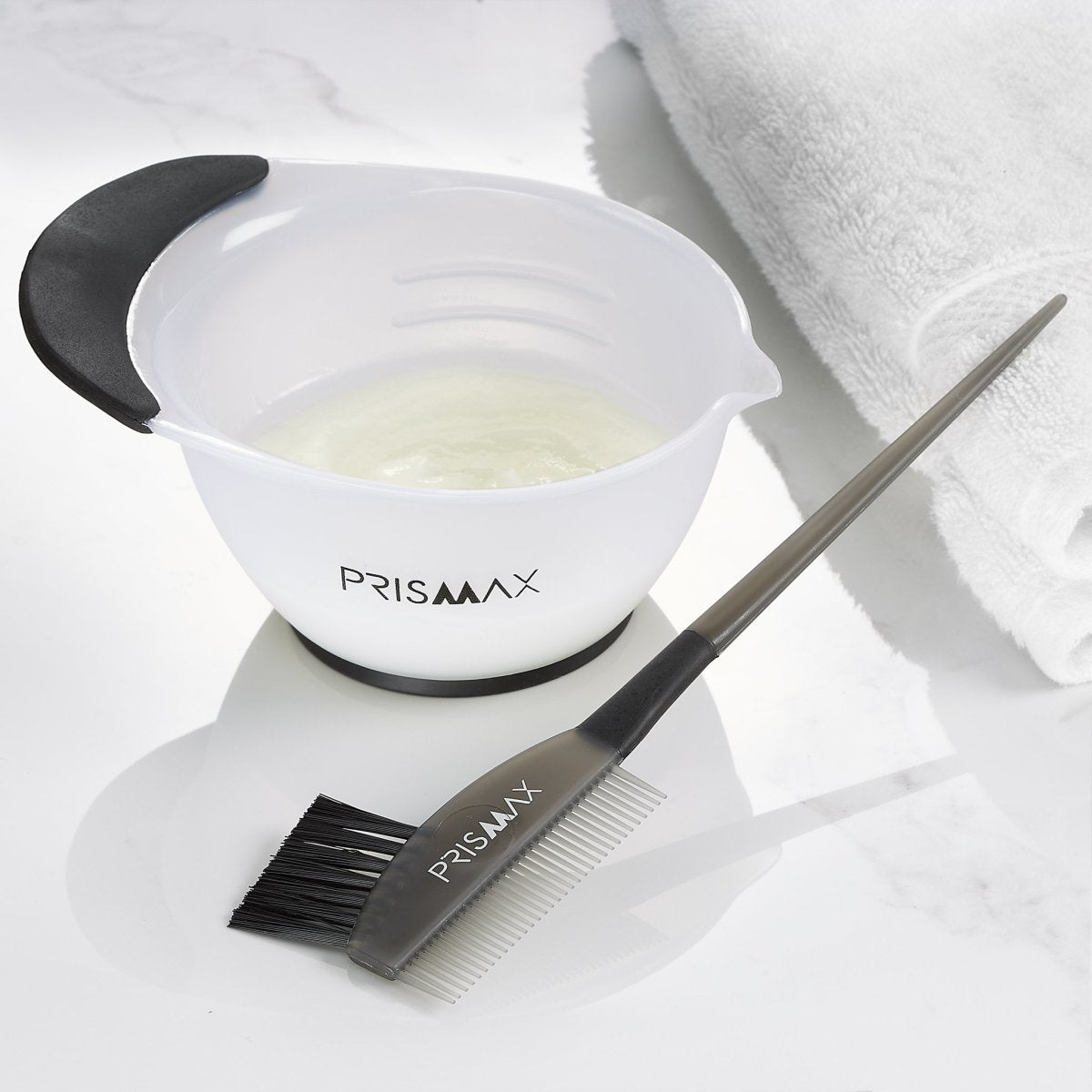 Prismax Mixing Bowl and Applicator Brush - Prismax Cosmetics